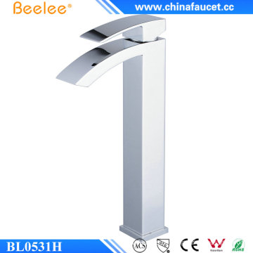 Beelee Bl0531h Single Griff Messing hohen Wasserfall Waschtischmischer